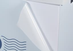 Refix électrostatique blanc