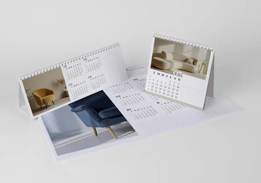 Outils revendeurs - Modèles de calendriers